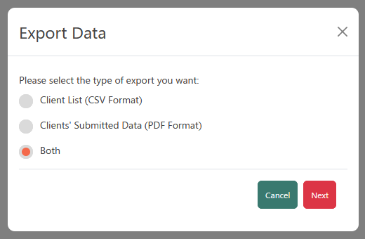Exporting Client Data Nutritional Therapy Association Nutri Q