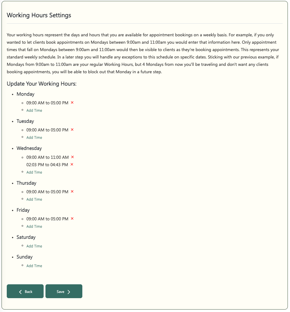 working-hours-settings